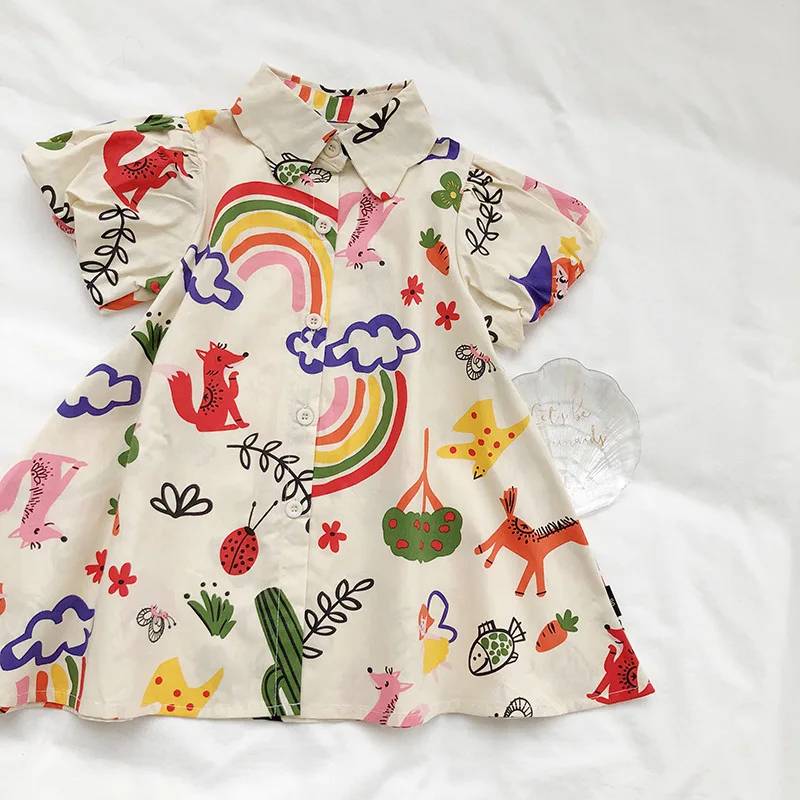 Baby Clothing Line - 2-8T Bambino Bambino Neonata Abito Abiti