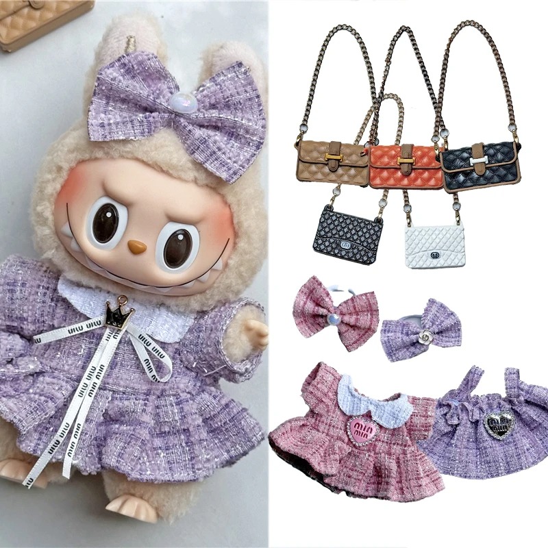 Baby Clothing Us - 15 17 centimetri Per Labubu Bambola