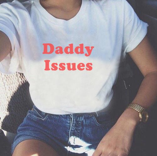 Baby Clothing High Quality - Skuggnas Daddy Issues Tumblr Camicia per