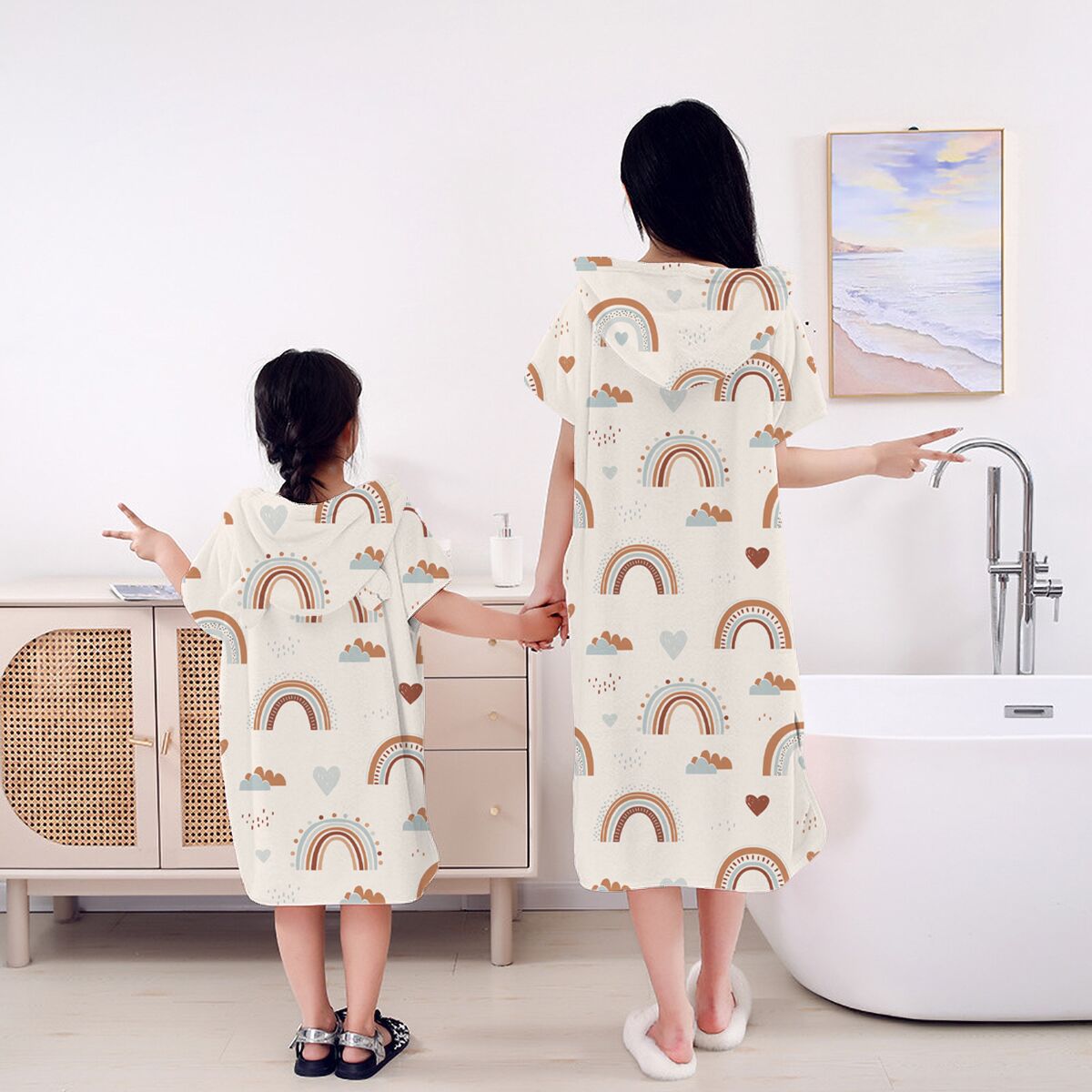 Hooded Bath Towel - Elinfant Asciugamani da bagno per bambini