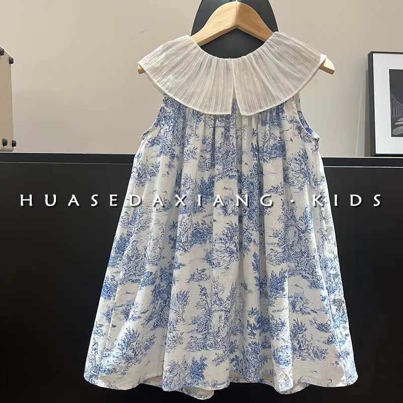 Baby Clothing Line - Vestito per bambina, stile retrò, con