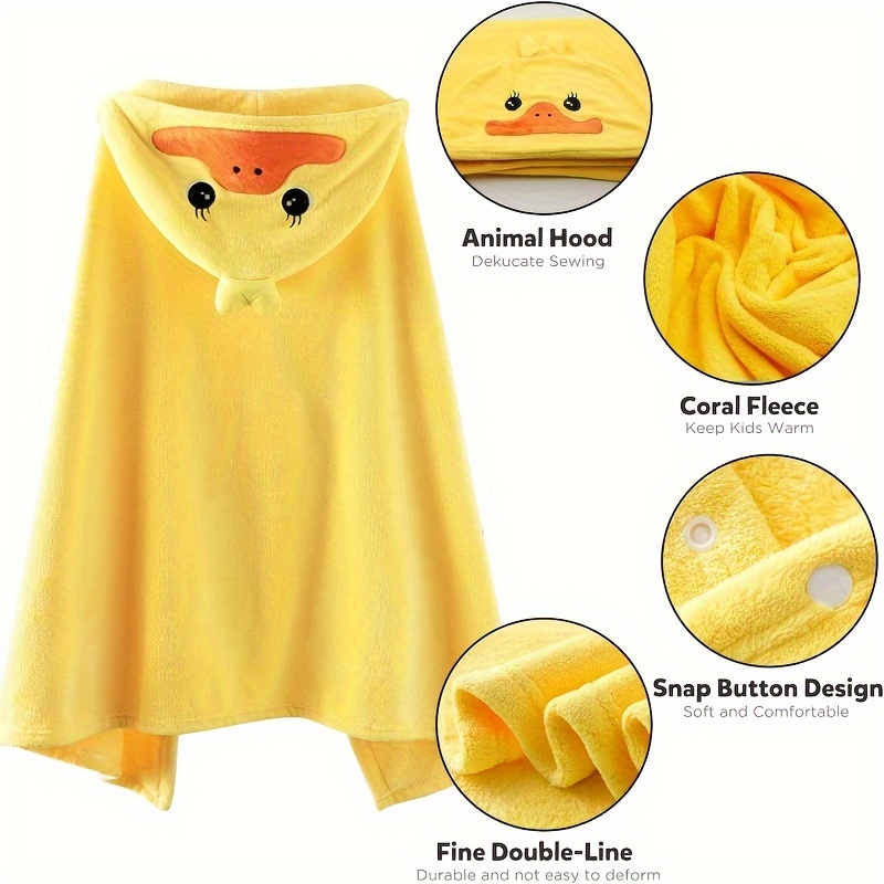 Hooded Bath Towel - Asciugamano da bagno accogliente con cappuccio-Super
