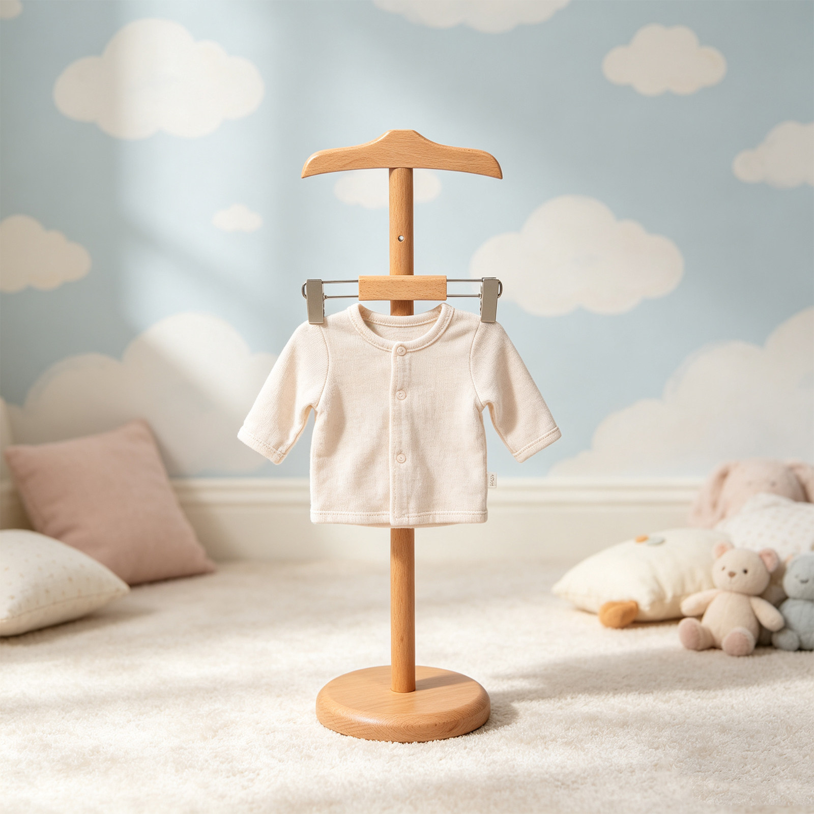 Baby Clothing Us - Espositore per Abiti da Bambino Regolabile