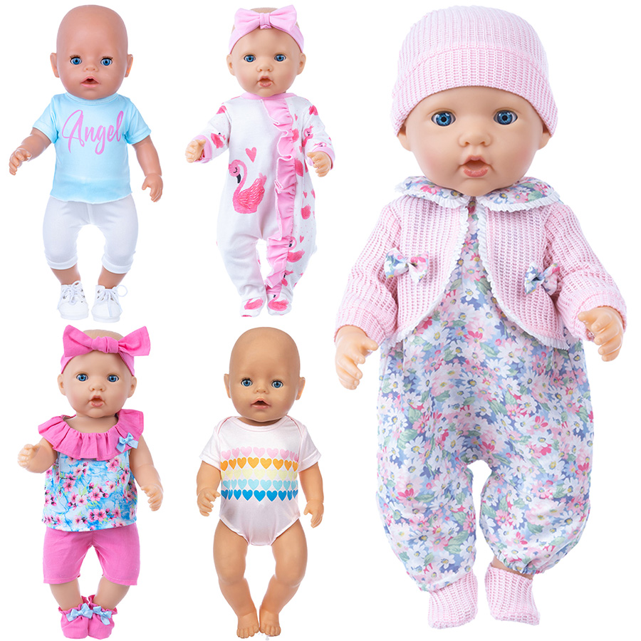 Baby Clothing Us - Vestiti per bambole da 18 pollici,