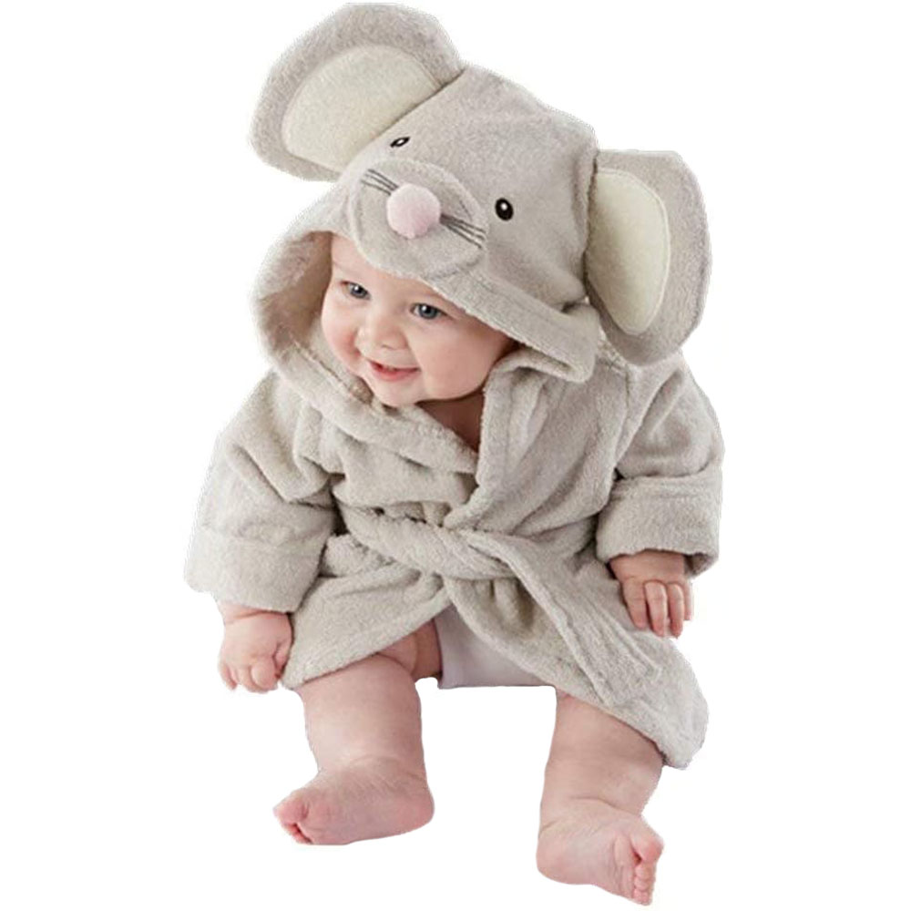 Hooded Bath Towel - Asciugamani con cappuccio per accappatoio per