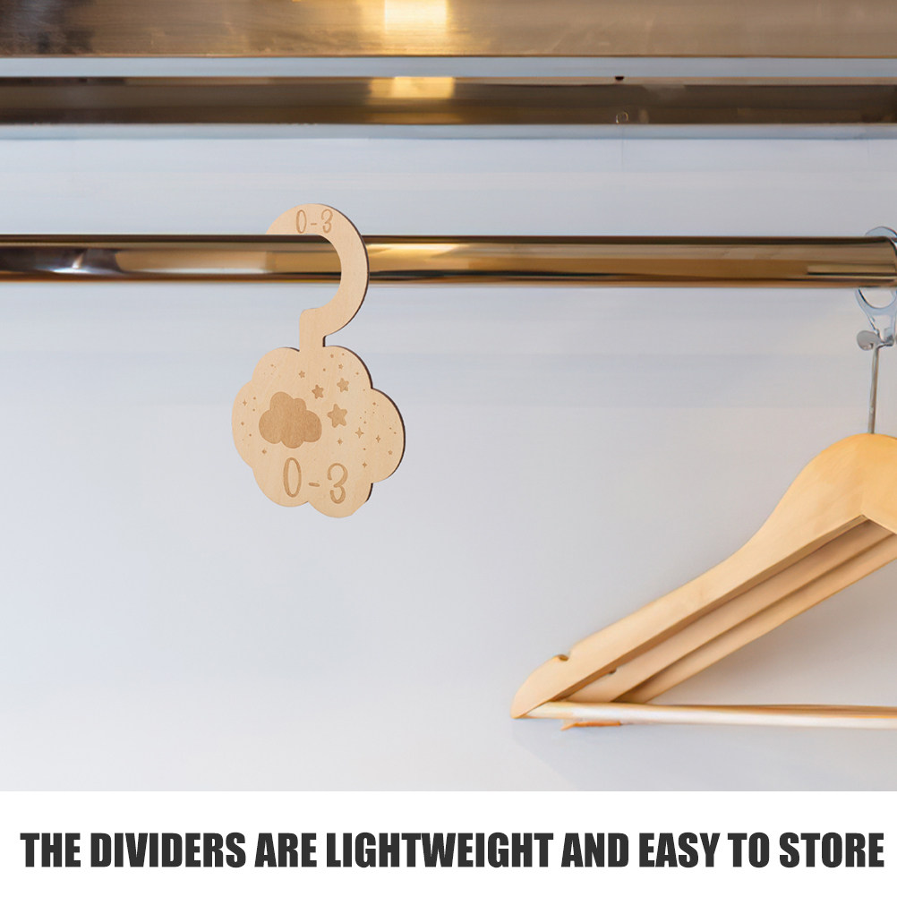 Set di 14 Divisori in Legno pe - Baby Clothing Dividers recensione e prezzo