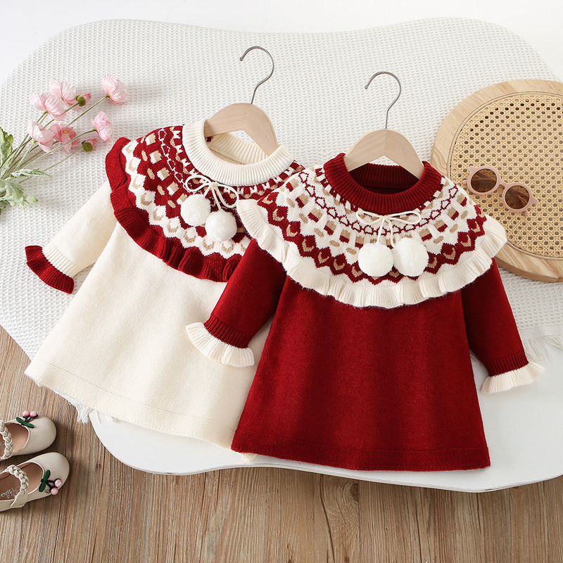Abiti in maglia per ragazze, p - Baby Clothing Line recensione e prezzo