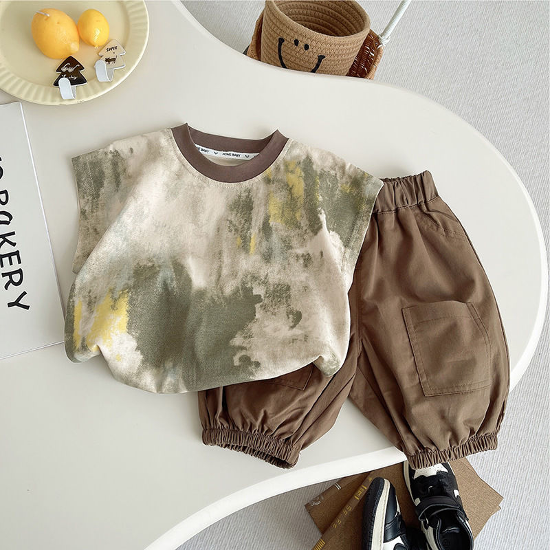 Completo Estivo Coreano per Ba - Baby Clothing Drawing recensione e prezzo
