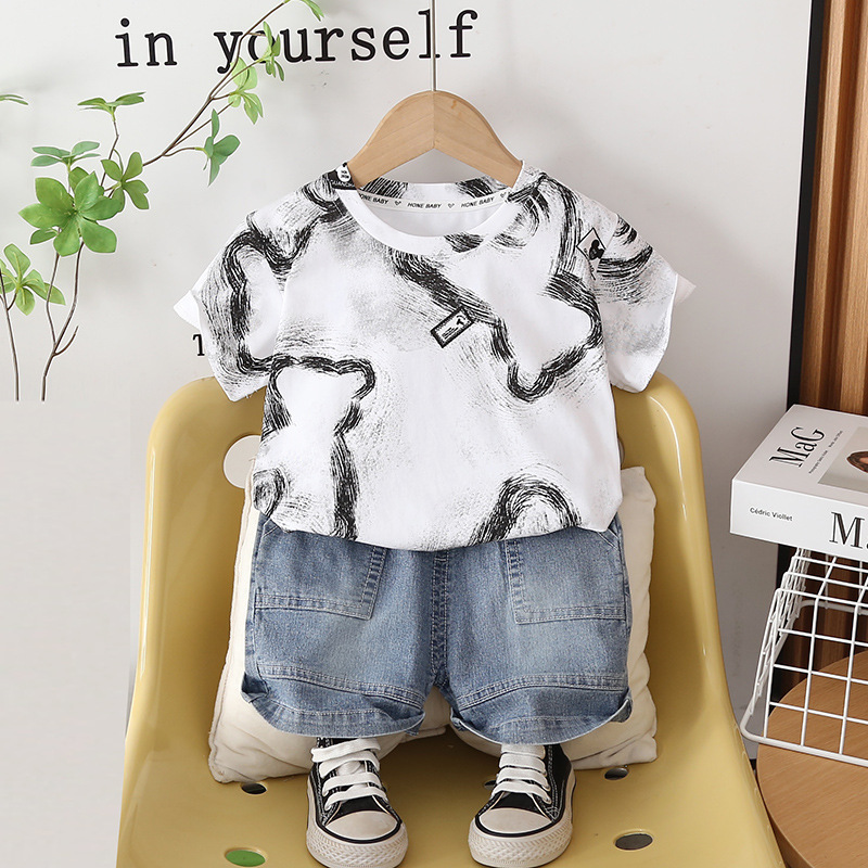 Completo Estivo per Bambini 20 - Baby Clothing Drawing recensione e prezzo